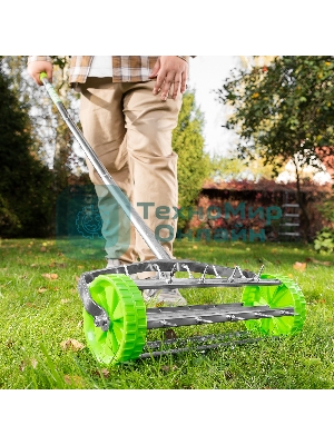 Аэратор газонный Palisad 440х1400 мм, стальной черенок