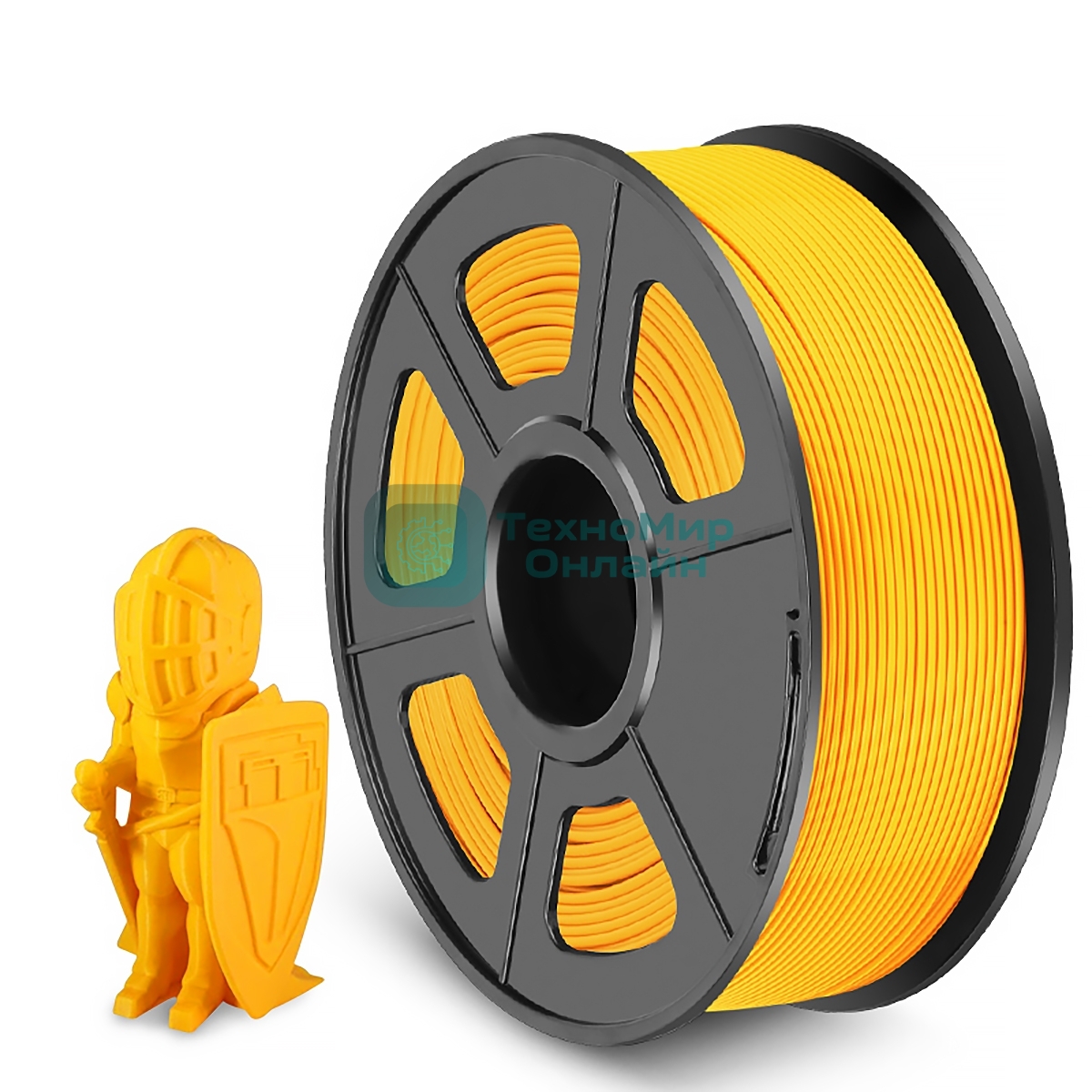 Филамент NVPrint PLA Light Gold для 3D печати диаметр 1.75мм длина 330 метров масса 1 кг