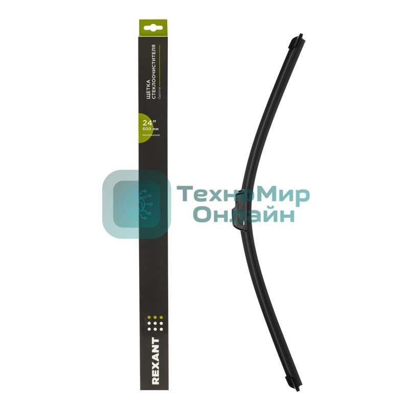 Щетка стеклоочистителя бескаркасная Rexant Optimal, 600 мм