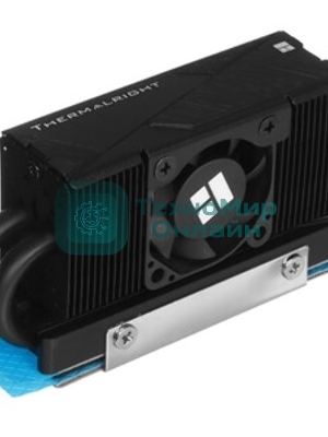 Радиатор для SSD Thermalright HR-10-2280-PRO-BL черный алюминий Ret