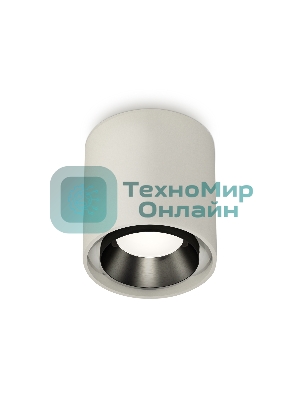 Светильник Ambrella Light XS7724002 SGR/PBK серый песок/черный полированный MR16 GU5.3 (C7724, N7031)