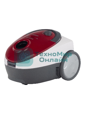 Пылесос Starwind SCB1114 красный/белый, 300/1800 Вт, уборка сухая, пылесборник мешок 2 л