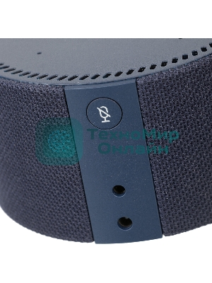 Умная колонка Яндекс Станция Мини, 10Вт, с голосовым ассистентом Алиса на YaGPT, с LED-часами, синий