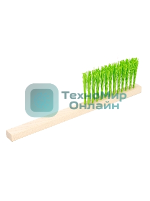 Щетка-сметка 3-рядная Сибртех 320 мм, деревянная ручка