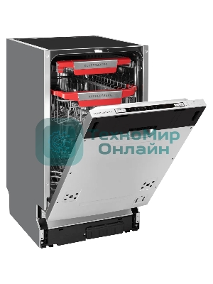 Встраиваемая посудомоечная машина Kuppersberg GLM 4580, серебристый, 44.8 см, 11 компл., 44 дБ, класс A++