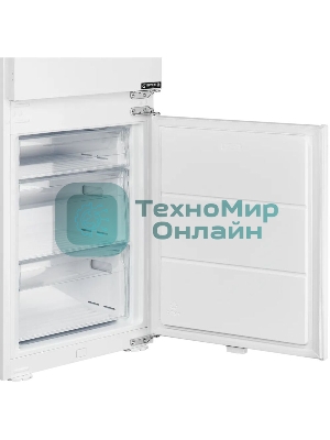 Встраиваемый холодильник Kuppersberg RBN 1764, High-Tech, полезный объем 243 л, No Frost, супер заморозка, инверторный компрессор, электронное управление, энергоэффективность А+