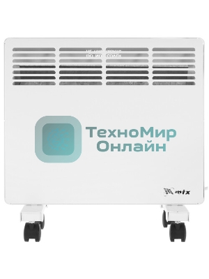 Конвектор электрический MTX CH-1000, белый, 1000 Вт, 10 м2, термостат