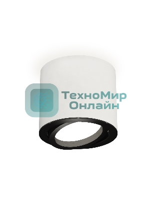 Светильник Ambrella Light XS7401002 SWH/PBK белый песок/черный полированный MR16 GU5.3 (C7401, N7002)