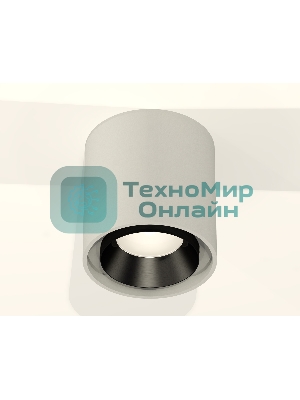 Светильник Ambrella Light XS7724002 SGR/PBK серый песок/черный полированный MR16 GU5.3 (C7724, N7031)
