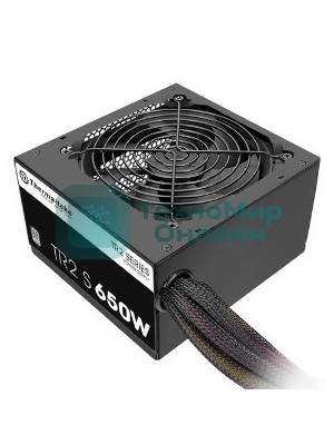 Блок питания Thermaltake TR2 S 650W Retail (PS-TRS-0650NPCWEU-2), 650Вт, 80 PLUS,120мм, черный