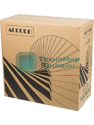 Компьютерный корпус Accord JP-X черный без БП ATX 2xUSB 2.0 1xUSB 3.0 bott PSU