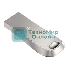 Флешка USB SanDisk Ultra Lux CZ74 (SDCZ74-128G-G46), 128Gb, USB 3.1, R/W 100/40, серебристый