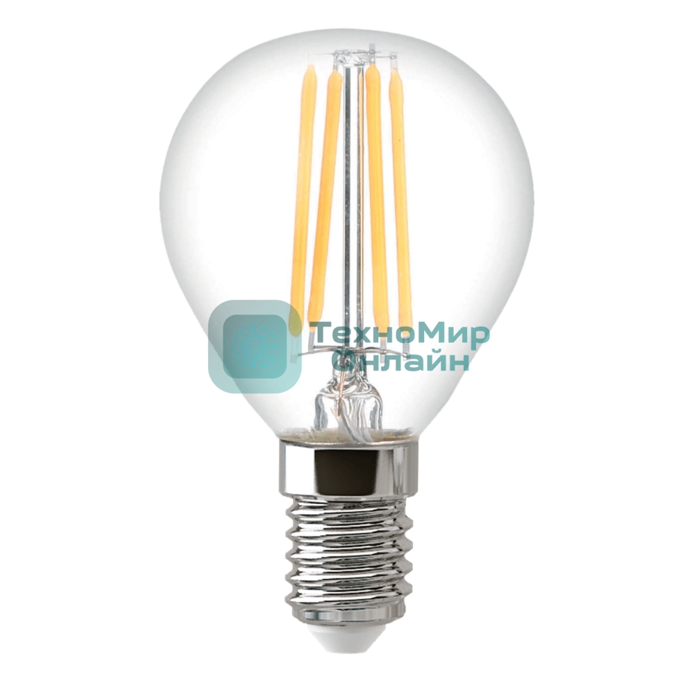 Лампа светодиодная Hiper THOMSON LED FILAMENT GLOBE 7W 730Lm E14 4500K TH-B2084