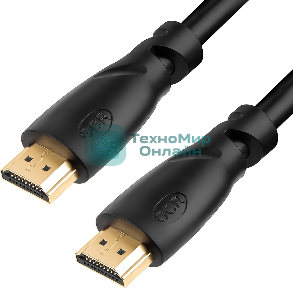 Кабель Greenconnect 1.5m HDMI 1.4, OD7.3мм, 30/30 AWG, позолоченные контакты, Ethernet 10.2 Гбит/с, 3D, 4K, экран Greenconnect Кабель 1.5m HDMI 1.4, OD7.3мм, 30/30 AWG, позолоченные контакты, Ethernet 10.2 Гбит/с, 3D, 4K, экран