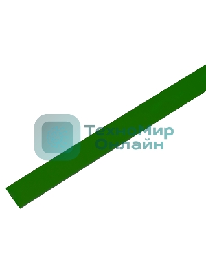 Термоусадочная трубка 8,0/4,0 мм, зеленая, упаковка 50 шт. по 1 м PROconnect
