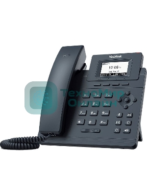 Телефон SIP Yealink SIP-T30P WITHOUT PSU черный