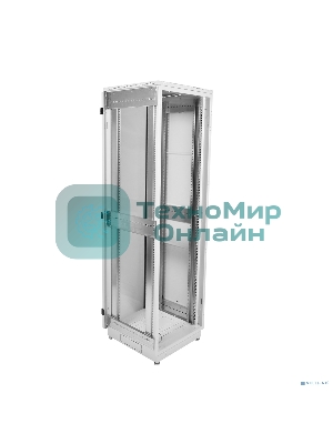 Шкаф телеком. напольный 33U (600x800) дверь перфорированная (ШТК-М-33.6.8-4ААА) (3 коробки)