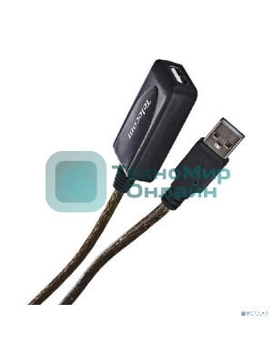 Кабель USB2.0-repeater, удлинительный активный <Am-->Af> 5м, Telecom <TUS7049-5M>