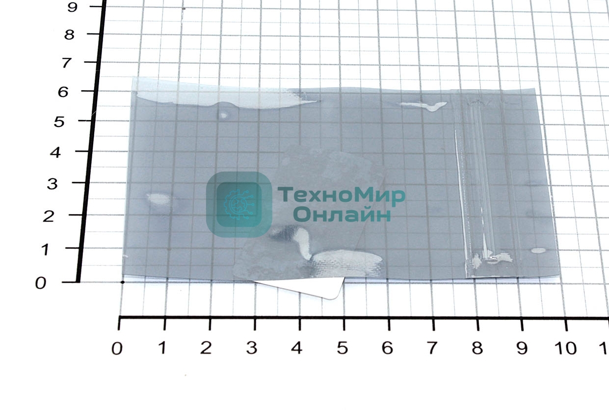 Пакет антистатический с зип-локом 6x10 см