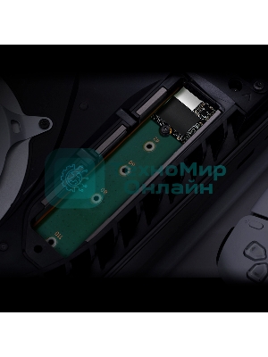 Накопитель SSD ADATA XPG GAMMIX S55, 2000 Gb, PCIe 4.0 x4, M.2 2230, NVMe, R/W 5000/3200, без радиатора