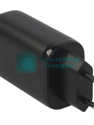 Сетевое зарядное устройство MORE CHOICE (4610196409646) NC79 1USB+2Type-C 3.0A PD 65W быстрая зарядка черный