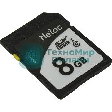 Флеш карта SDHC 8Gb Netac P600 NT02P600STN-008G-R