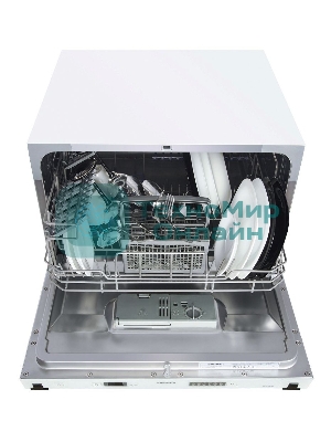 Встраиваемая посудомоечная машина Maunfeld MLP-06IM, белый, 55 см, 6 компл., 49 дБ, класс A+