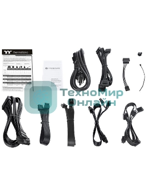 Блок питания Thermaltake Toughpower GF2 ARGb (PS-TPD-0850F3FAGE-2), 850Вт, 80 PLUS Gold, 140мм, модульный, черный