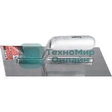 Гладилка Matrix стальная, 280 x 130 мм, зеркальная полировка, деревянная ручка