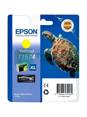 Картридж струйный Epson C13T15744010 желтый для Epson St Ph R3000 (850стр.)