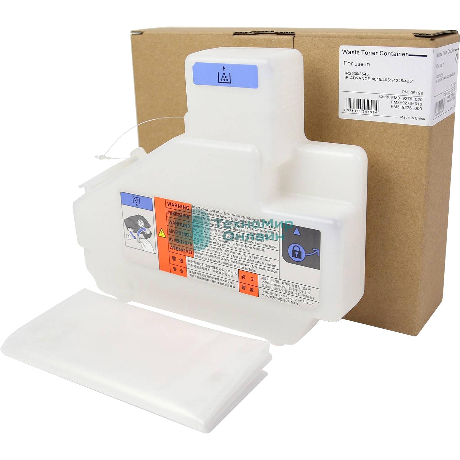 Емкость для отработанного тонера Waste Toner Container