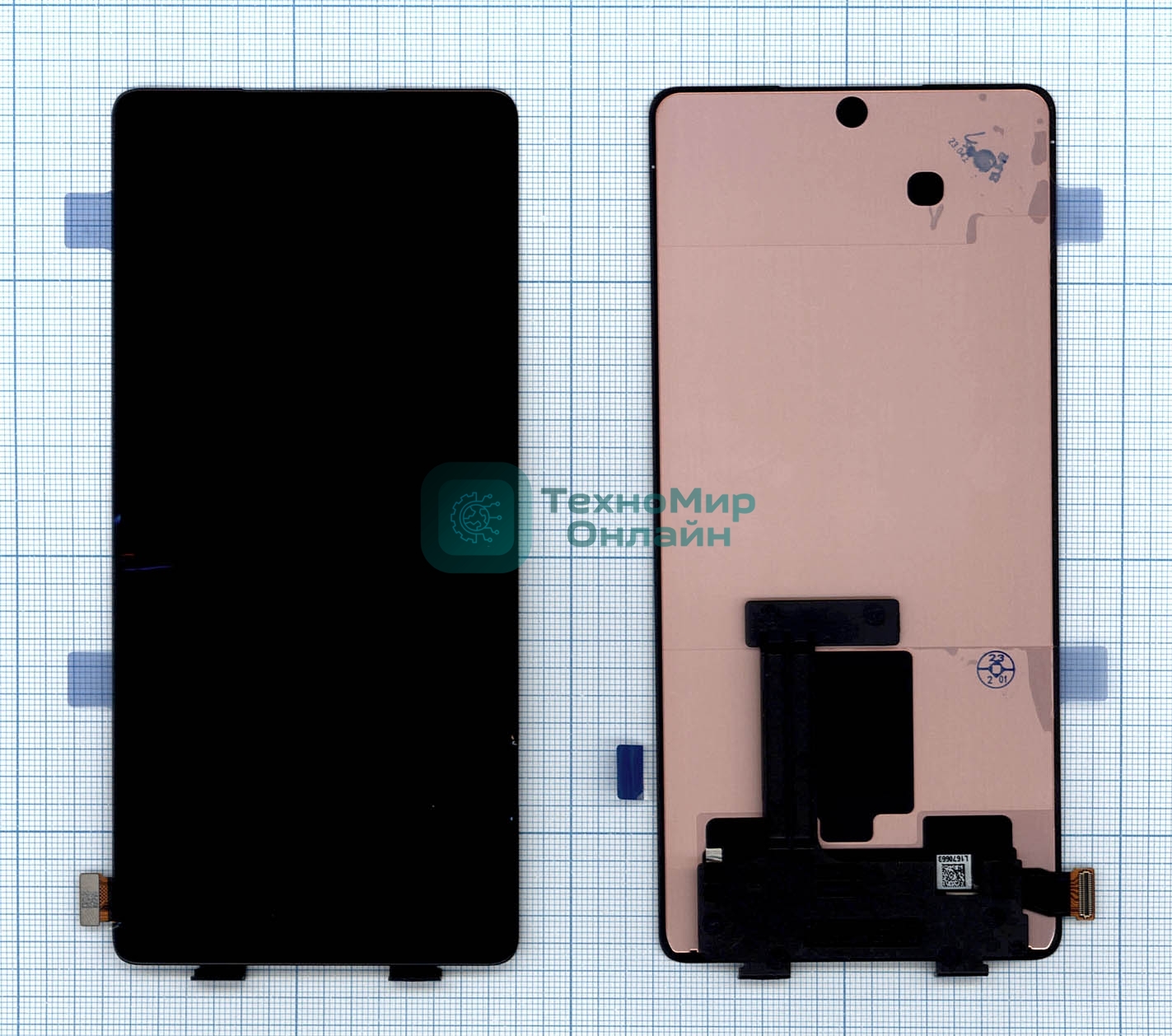 Дисплей для Xiaomi Mi Mix 4 в сборе с тачскрином черный