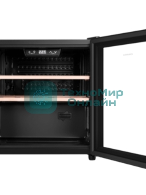 Винный шкаф Maunfeld MFWC-40SCH14 шампань, 40 л, 1 отсек, 14 бут., класс G