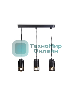 Светильник Ambrella light TN51699/3 BK черный GU10/3 400*60*1120