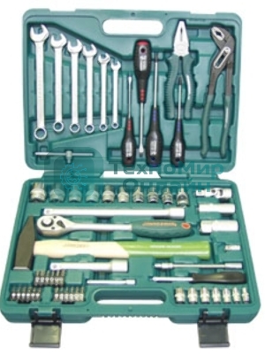 Набор головок JONNESWAY S04H52460S,  60 предметов