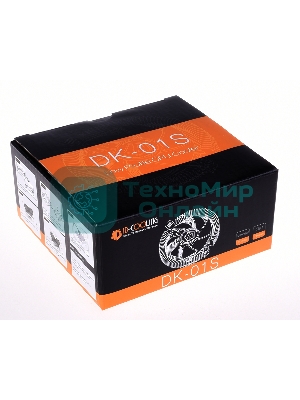 Кулер Cooler ID-Cooling DK-01S серебристый/черный 80мм алюминий 2200rpm 24db 3-pin 65W