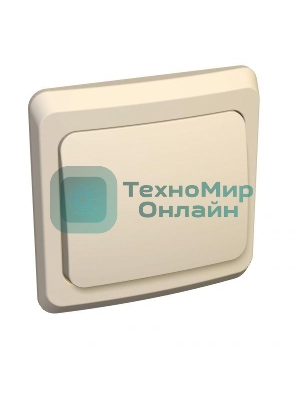 Выключатель 1-кл. СП Этюд 10А IP20 крем. SchE BC10-001K