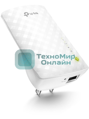 Усилитель Wi-Fi сигнала TP-Link AC750 OneMesh WiFi Range Extender, 300Mbps at 2.4G and 433Mbps at 5G, compact house with internal antennas, 1 10/100Mbps Ethernet port, WPS button for quick setup, Smart Indicator for best location, support OneMeshTMtechnology (802.11k/v seamless r