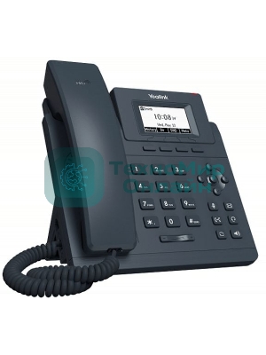 Телефон SIP Yealink SIP-T30P WITHOUT PSU черный