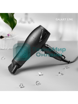 Фен Galaxy Line GL 4341 черный, 2400 Вт