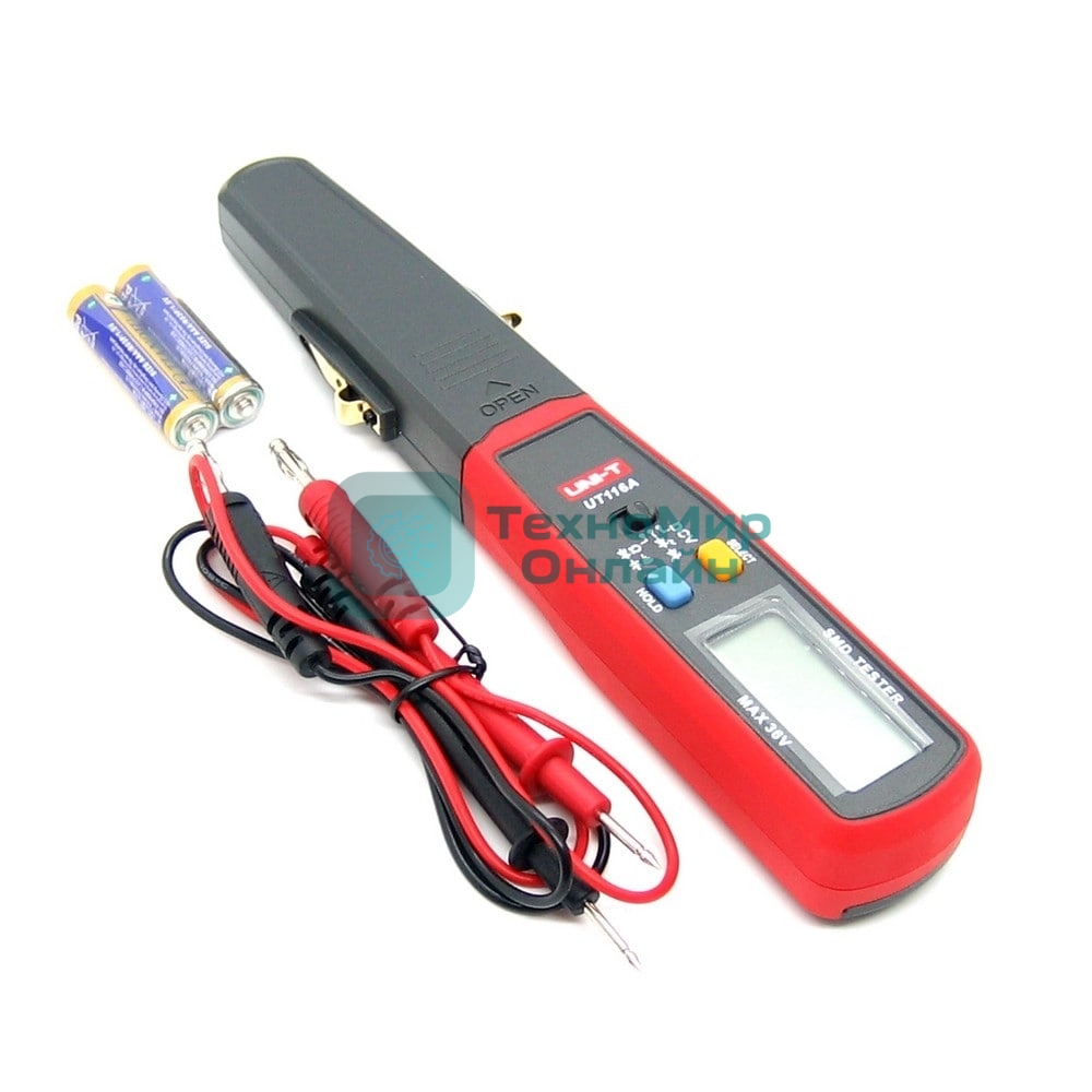 Тестер SMD мультиметр-пинцет UNI-T UT116A