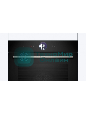 Встраиваемый духовой шкаф электрический Bosch HBG7764B1 черный