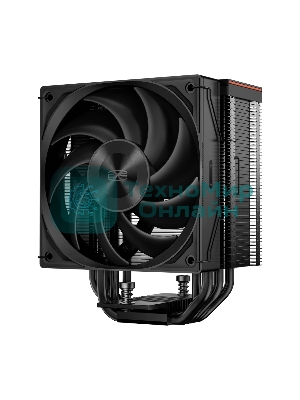 Кулер для процессора PCCooler RZ500 черный 120мм алюминий+медь 2200rpm 32db 4-pin 250W 155мм