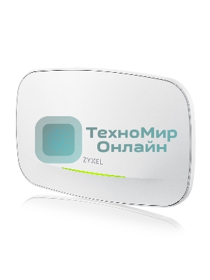 Точка доступа Zyxel NebulaFlex Pro WBE510D, Wi-Fi 7 (BE6500), MU-MIMO 4x4:2 + 2x2, двойные антенны (стена-потолок), 1xLAN 2.5GE