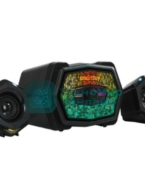 Акустическая система 2.1 Smartbuy W70, Bluetooth, 11Вт, RGb-подсветка, черный (арт. SBA-5150)