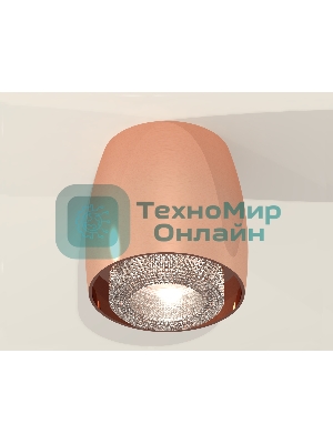 Светильник Ambrella Light XS1144010 PPG/CL золото розовое полированное/прозрачный MR16 GU5.3 (C1144, N7191)