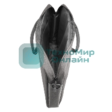 Сумка для ноутбука Continent CC-211 Grey (полиэстр, серый 15,6'')