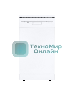 Посудомоечная машина Maunfeld MWF08S, белый, 44.8 см, 9 компл., 49 дБ, класс A+