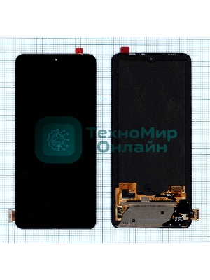 Дисплей для Xiaomi Black Shark 4 в сборе с тачскрином черный (OR)