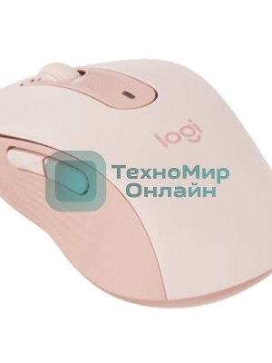 Мышь беспроводная Logitech Signature M650 розовый, 4000 dpi, радиоканал, Bluetooth, USB, кнопки - 5